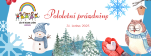 Pololetní prázdniny 2025